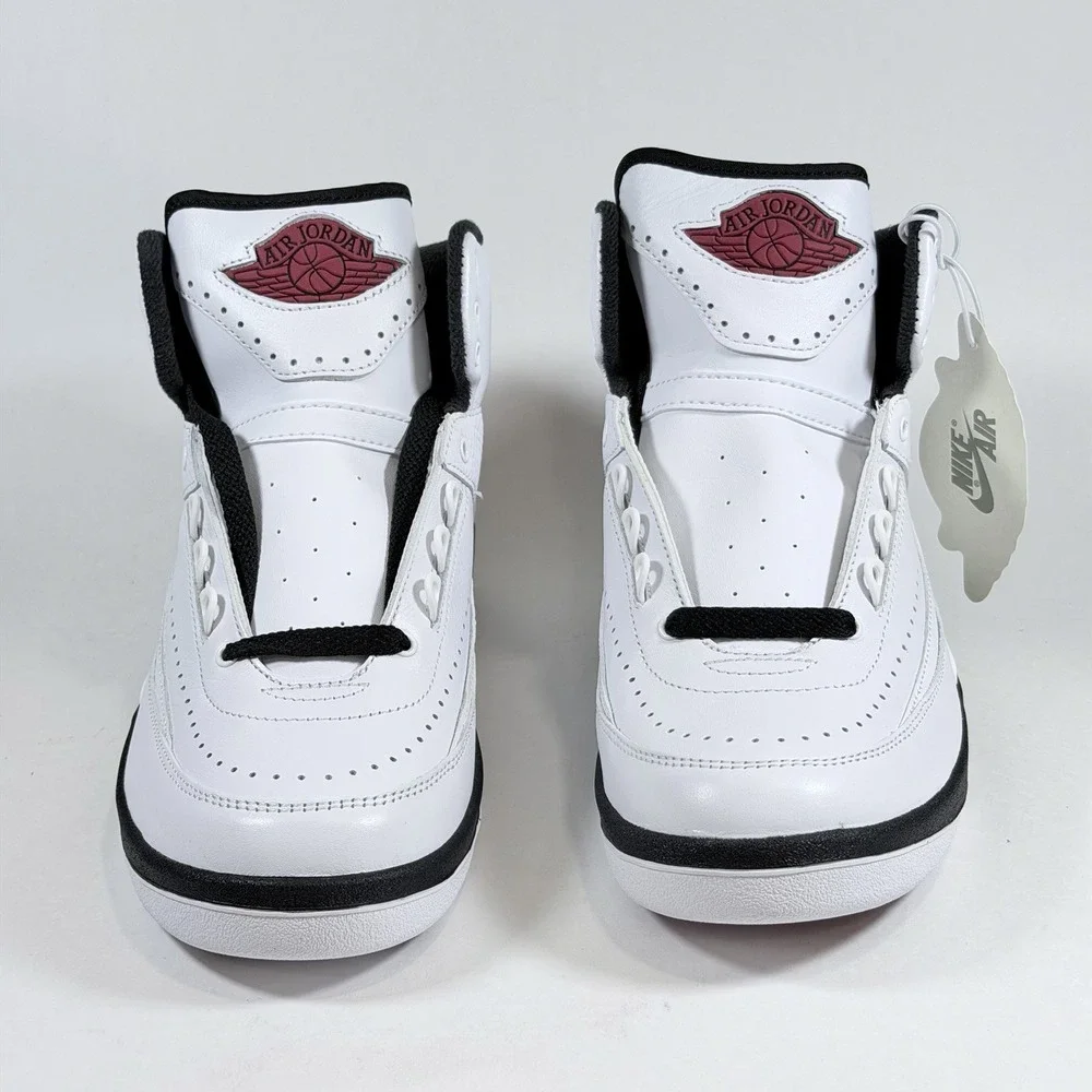 Nike Size 6.5 Mens Air Jordan 2 Retro OG Chicago (2022) DX2454-106 White